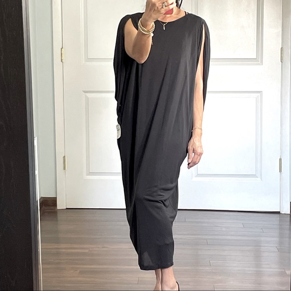 Haslton Dresses & Skirts - Halston Grecian midi dress open back NWT size 10